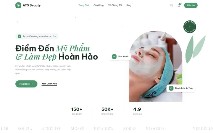 Cosmetics E-commerce Website